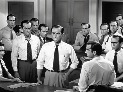 12 Angry Men!  A courtroom drama exploring justice and prejudice!